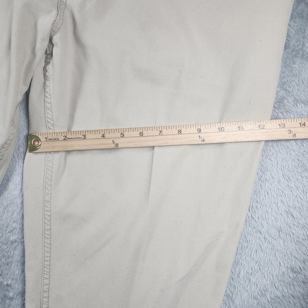 Patagonia Pants Mens 38x31 Beige Khaki Organic Cotton Chino Straight Leg Casual - Picture 3 of 16